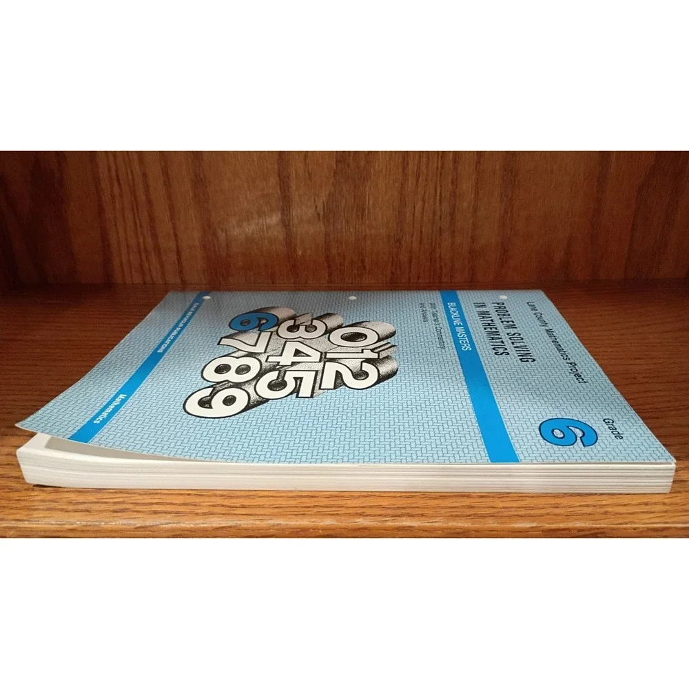 Problem Solving In Mathematics / Blackline Masters: 6th Grade By Richard Brannan